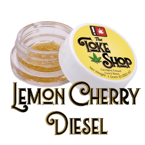 THE TOKE SHOP | CURED RESIN | LEMON CHERRY DIESEL | SATIVA | 1 GRAM
