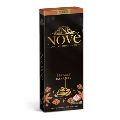 Nove Sea Salt Caramel Milk Chocolate | 100mg Rec
