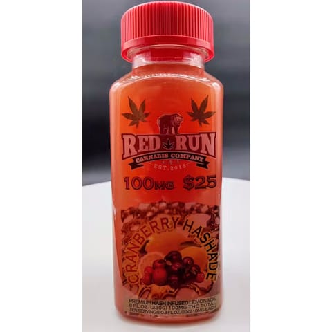 Cranberry (100mg) Hashade by Red Run