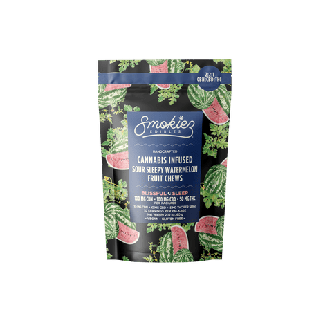 Smokiez - Sour Sleepy Watermelon CBD:CBN:THC