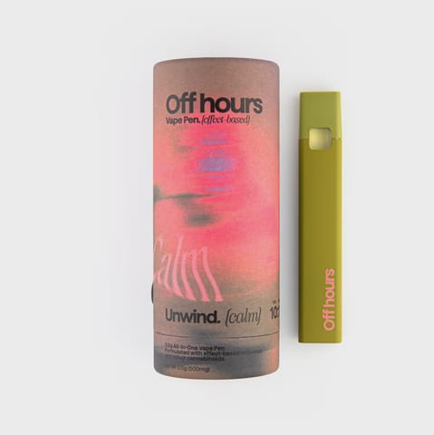 Off Hours - Unwind. (Calm) | 0.5G Disposable