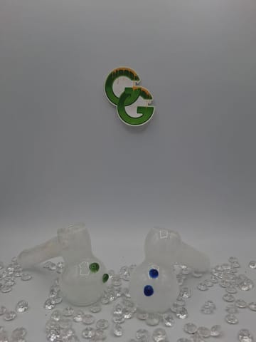 5" Glow in the Dark Hammer Bubbler Assorted Colors LBuds