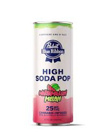 PBR High Soda - Watermelon Melon 25mg 4pk