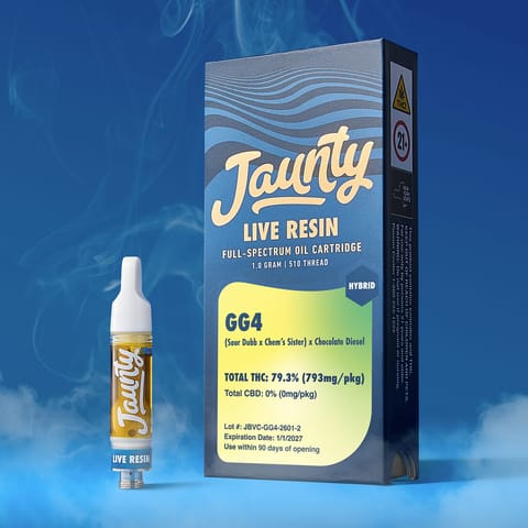 Jaunty - GG4 | Live Resin 510 Cart