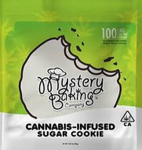 MYSTERY BAKING CO - 100MG COOKIES - SUGAR COOKIES