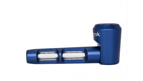 Aluminum Spoon Pipe - Blue