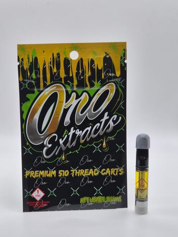 Oro Extracts - Code Red - (S) Distillate Cartridge (1000mg)