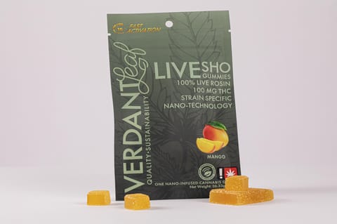 Lemon Live SHO Gummy 100mg (Verdant Leaf)