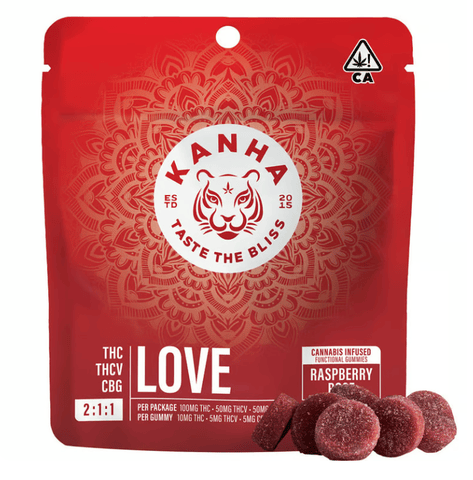 KANHA - THC - Love 2:1:1 (10mg THC, 5mg THCv, 5mg CBG)
