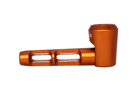 Aluminum Spoon Pipe - Orange