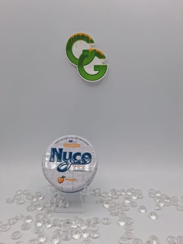 Peach 100MG Rosin Infused Gummy NYCE
