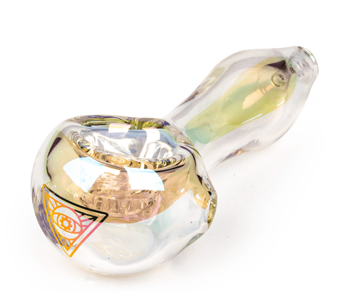 4" Terminator Spoon Pipe - Rainbow