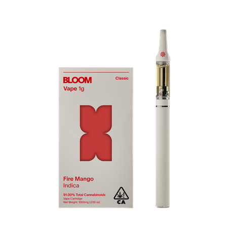 KB - BLOOM - THC VAPE - FIRE MANGO - 1G