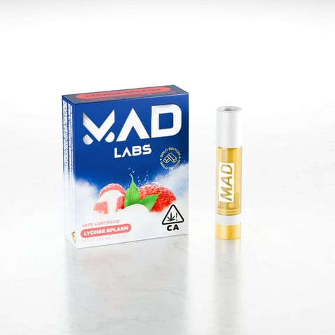 Mad Labs - Lychee Splash - 1g Cartridge ( Gold Edition )