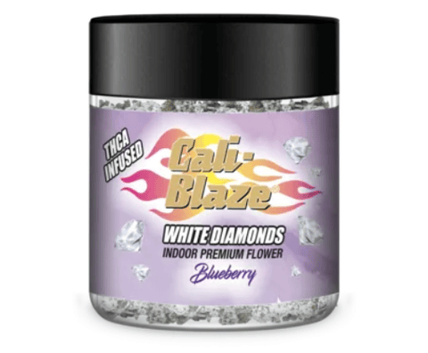 Cali-Blaze - Blueberry White Diamonds THCA Infused 3.5g - Indica