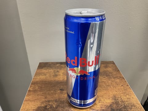 Red Bull Discrete 16 Oz Can