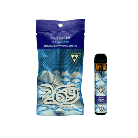 Blue Dream - 269 Cannabis - Disposable Vape - Live Resin - 1g