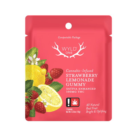 Strawberry Lemonade Wyld Ones 100MG Gummy (Wyld)