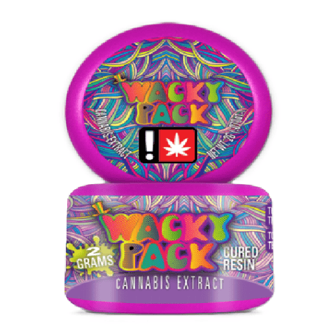 Modified Gas 2g Cured Resin Sauce Dab (Wacky Pack)
