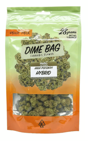 Dime Bag | Space Rocks | Indica | 28g | Bag