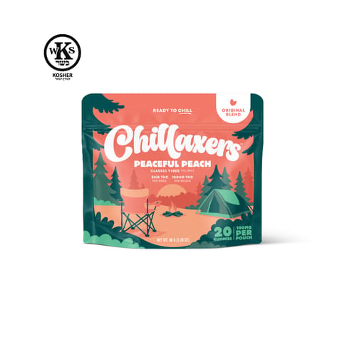 Chillaxers - Peaceful Peach Gummies - 100mg