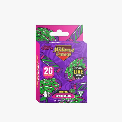 Brain Candy 2g Live Resin Vape Cart