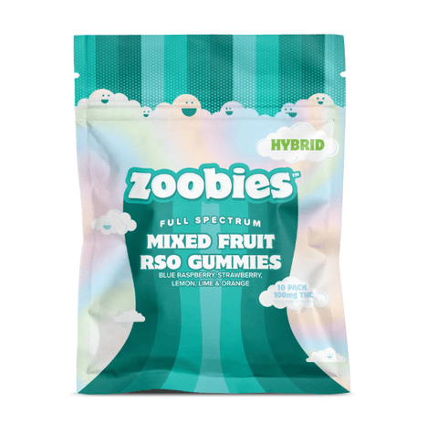 RSO Gummies (Hybrid) - Mixed Fruit (100mg/10pk)