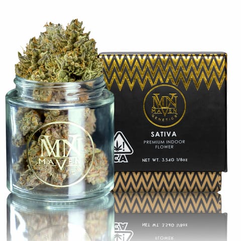 MAVEN - INDOOR FLOWER - BLUEBERRY ZKZ - 3.5G