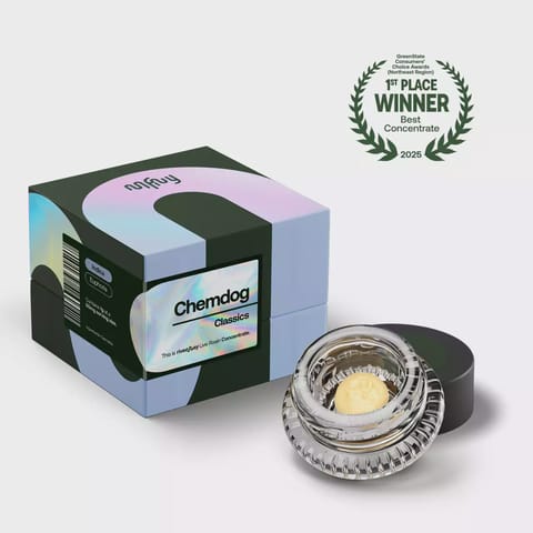 Chemdog 1g Live Rosin Concentrate