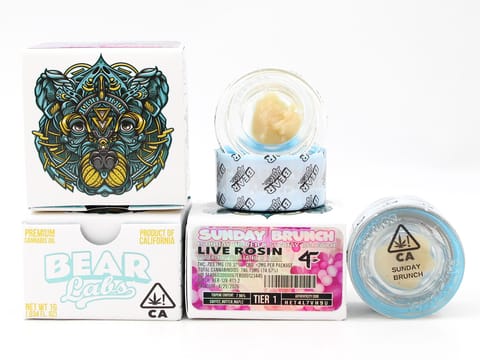 KB - BEAR LABS - ROSIN BADDER - SUNDAY BRUNCH TIER 1 - 1G