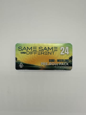 Inhale Exhale Brand- 4pk|4g Prerolls 2xChemdawg -2xApplescotti