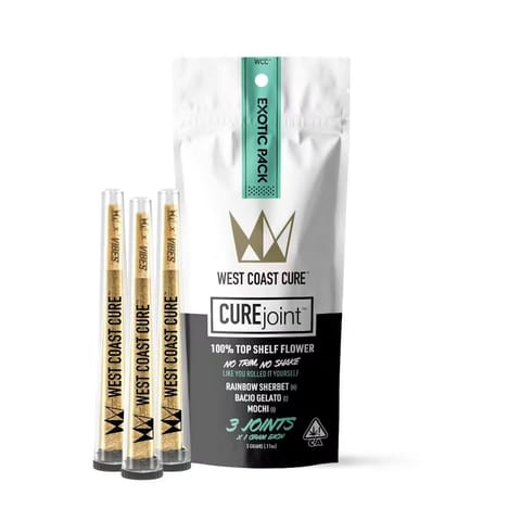 West Coast Cure | Exotic Pack | 1g x 3 Joints