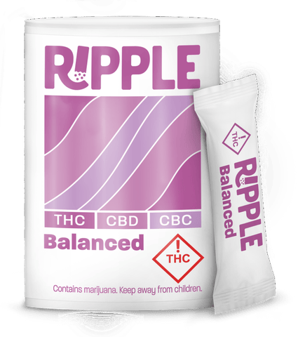 Stillwater Ripple Balanced 1:1 75mg CBD:75mg THC