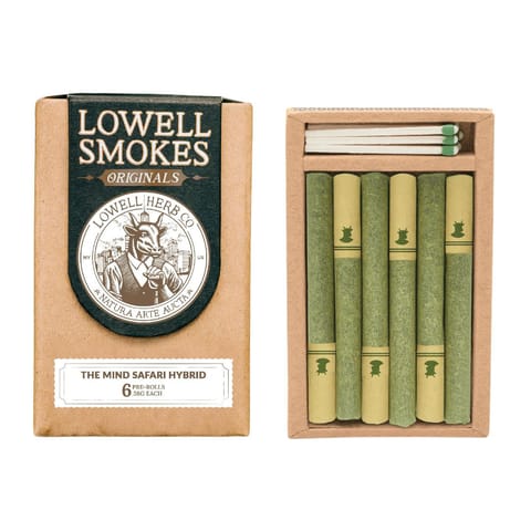 Lowell Herb Co - Prerolls 6 .35g - Mind Safari