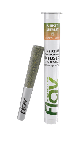 Flav - Sunset Sherbet - 0.5g 2Pk Infused PreRolls