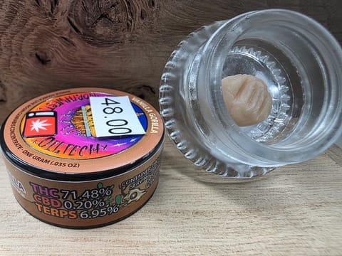 NWO | Vanilla Gorilla Live Rosin | 1g