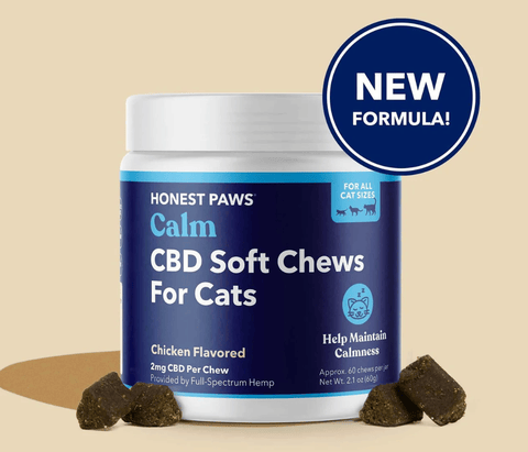 Calm CBD Soft Chews for Cats (Chicken Flavor)