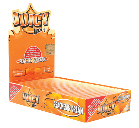 Juicy Jay's Flavored Papers - Peaches and Cream