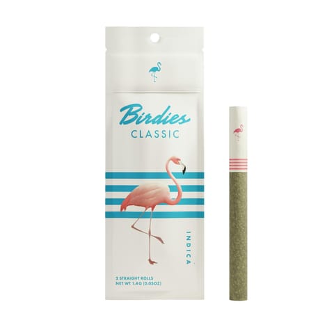 Birdies - 1.4g 2pk Prerolls - Indica