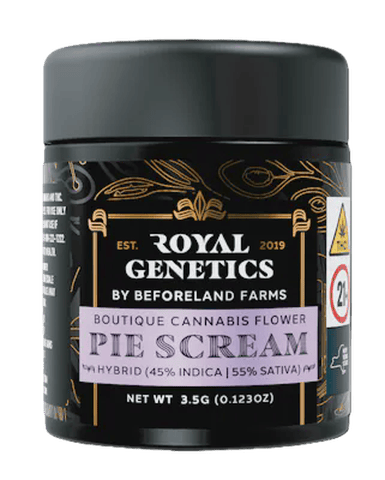 Royal Genetics | Pie Scream | Living Soil Flower | 3.5g