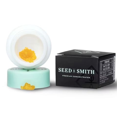 Angry Orange 1g Live Resin by Seed & Smith | Golden Rookie