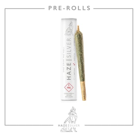 Haze Silver Pre-Roll Natty Daddy OG 1g (REC)