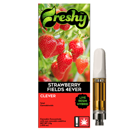 FLAVORED LIVE RESIN CARTRIDGE | STRAWBERRY FIELDS 4EVER | HYBRID | 1 GRAM | 510 THREAD