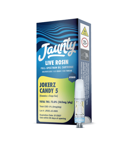 Jokerz Candy 5 .5g 510 Cart Live Rosin