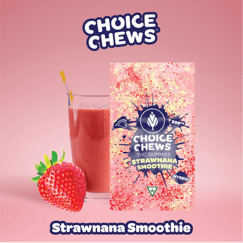CHOICE | STRAWNANA SMOOTHIE | GUMMY | 200MG