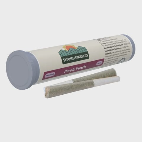 Sunmed | Pre-Roll | - Purple Punch | 0.5g x 2