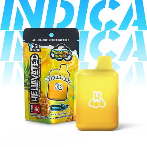 Hellavated Profilez Cloud Bar | Pineapple Krush 1g