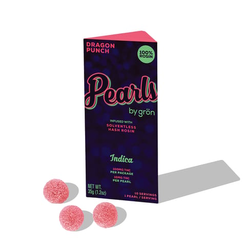 Gron | Dragon Punch Pearls | Rosin Edibles | 100mg