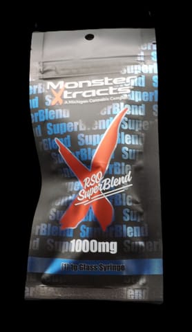 RSO SuperBlend - 1G - SYRINGE - MONSTER X