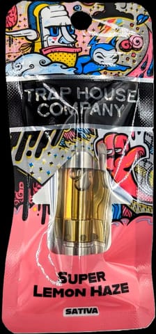 THC Super Lemon Haze | 1g Distillate 510 Vape Cart